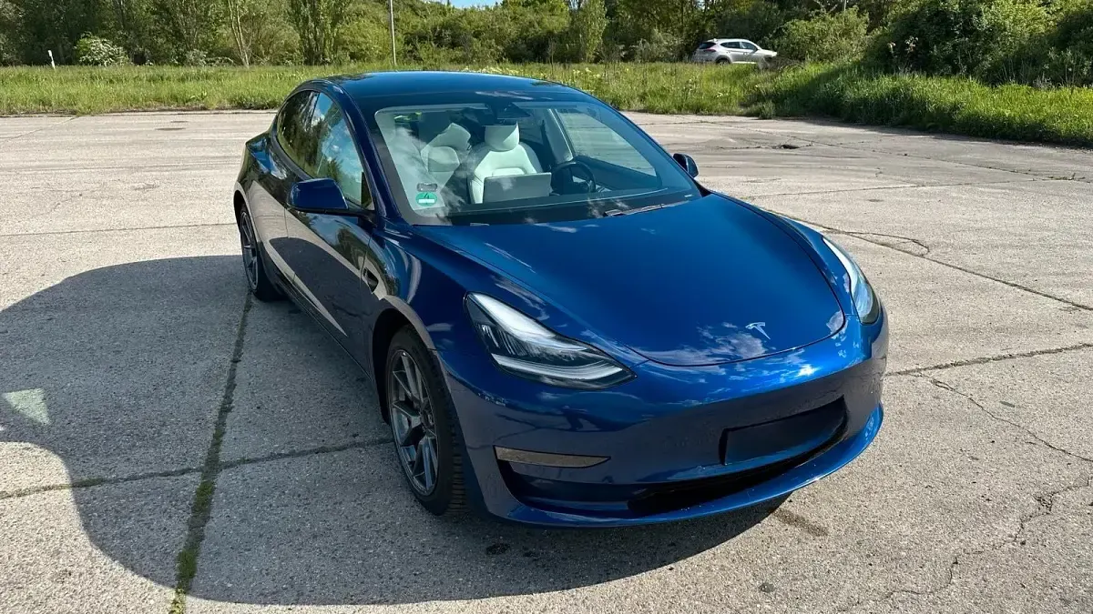 Brugt Tesla Model 3 Long Range AWD 339 kW (462 HK) 2020 Blå Sedan