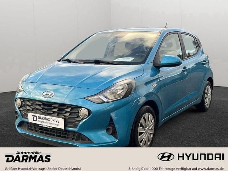 Blau Gebraucht 2021 Hyundai i10 Select Kleinwagen | 10.990 € (Fairer Preis) - Bild 1/4