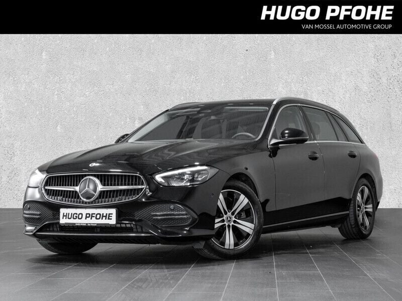Ung schwarz unilack Gebraucht 2024 Mercedes C200 Avantgarde Kombi | 35.550 € (Fairer Preis) - Bild 1/4