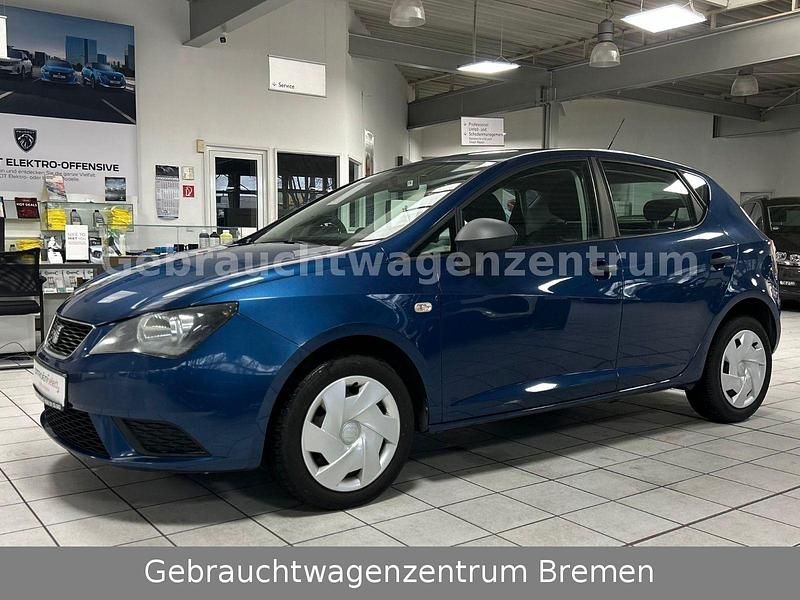Gebraucht Seat Ibiza Reference 69 PS (50 kW) 2014 Blau Kleinwagen