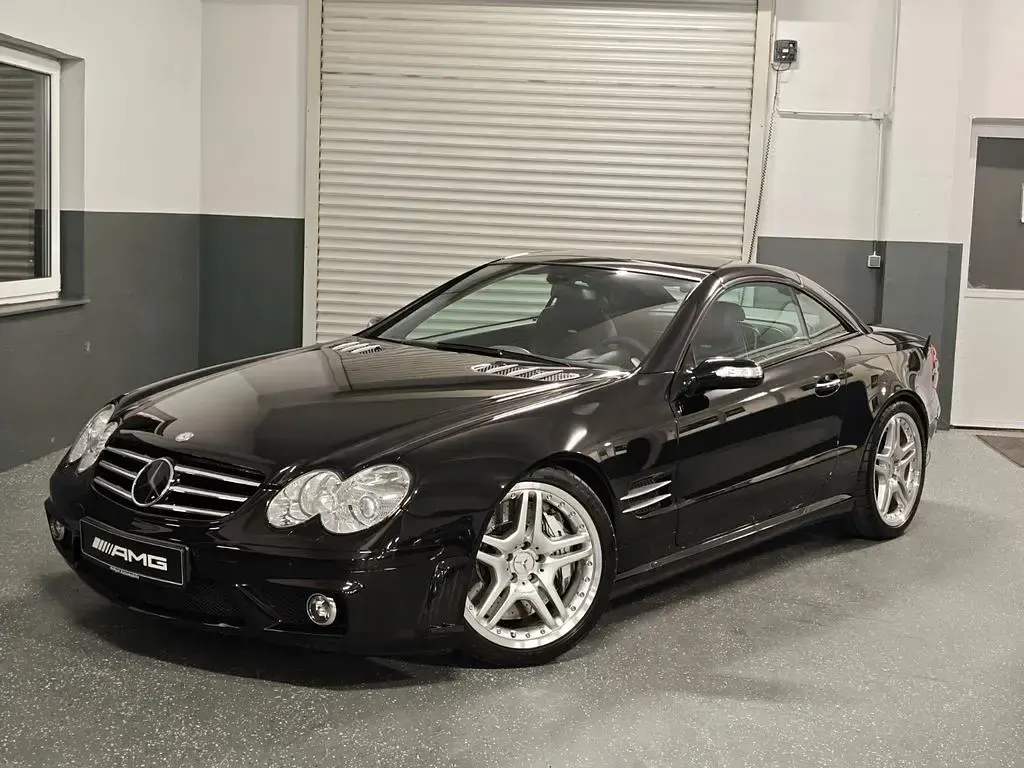 Gebraucht Mercedes SL55 AMG AMG 517 PS (380 kW) 2007 Obsidianschwarz Cabrio