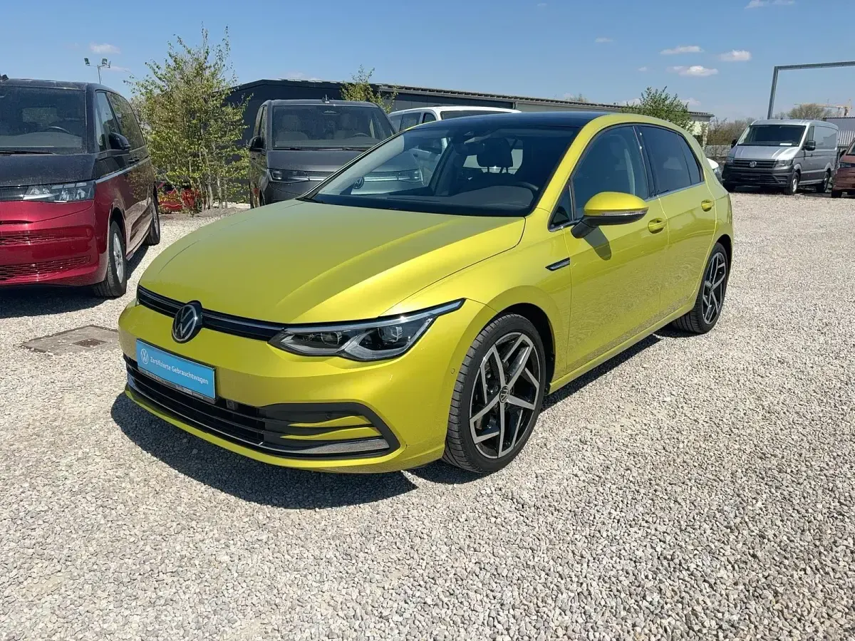 Second-hand VW Golf VIII Style 2020 Galben