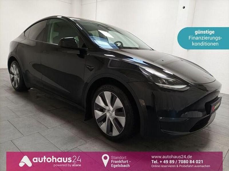 Schwarz Gebraucht 2022 Tesla Model Y SUV | 33.470 € (Fairer Preis) - Bild 1/4