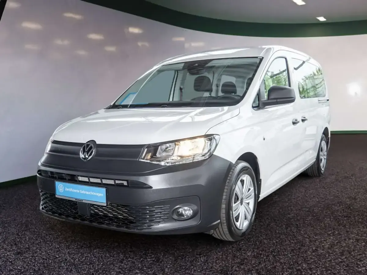 Second-hand VW Caddy Maxi 102 CP (75 kW) 2022 Alb Monovolum