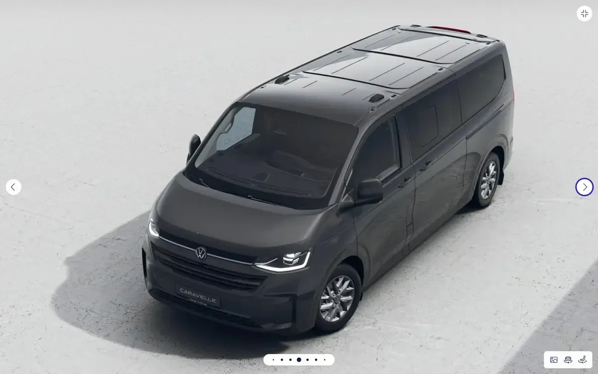 Neu VW Caravelle Style 170 PS (125 kW) 2026 Graphite dust metallic Van