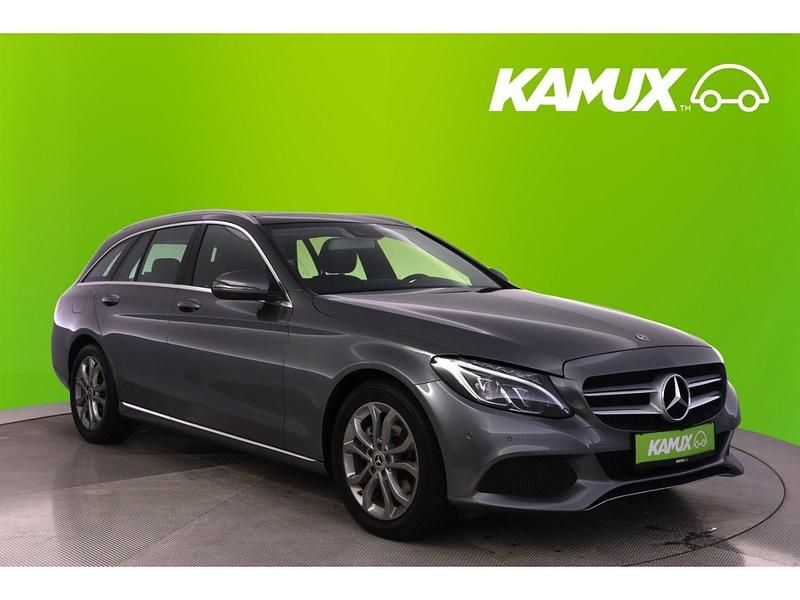 Grau Gebraucht 2018 Mercedes C200 Avantgarde Kombi | 19.899 € (Guter Preis) - Bild 1/3