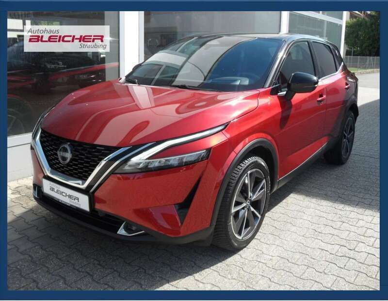Fuji sunset red/black Gebraucht 2023 Nissan Qashqai 360º SUV | 28.490 € (Fairer Preis) - Bild 1/4