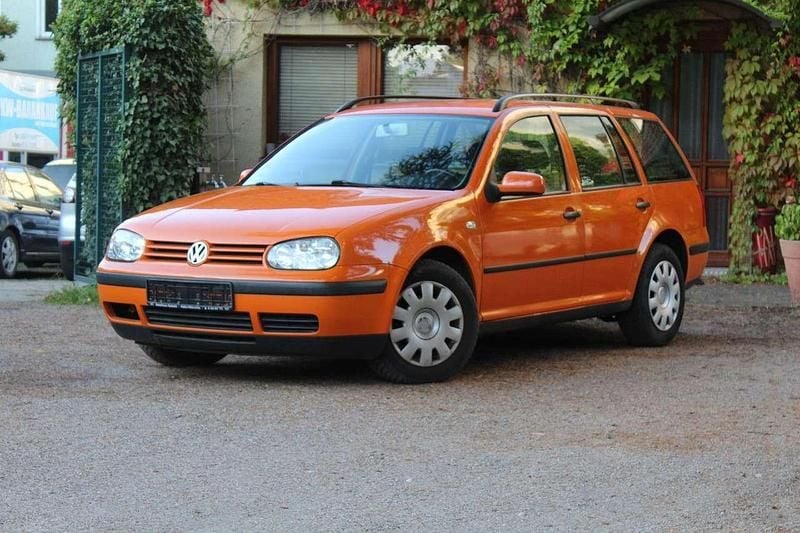 Orange Gebraucht 2000 VW Golf IV Kombi | 1.799 € (Fairer Preis) - Bild 1/4