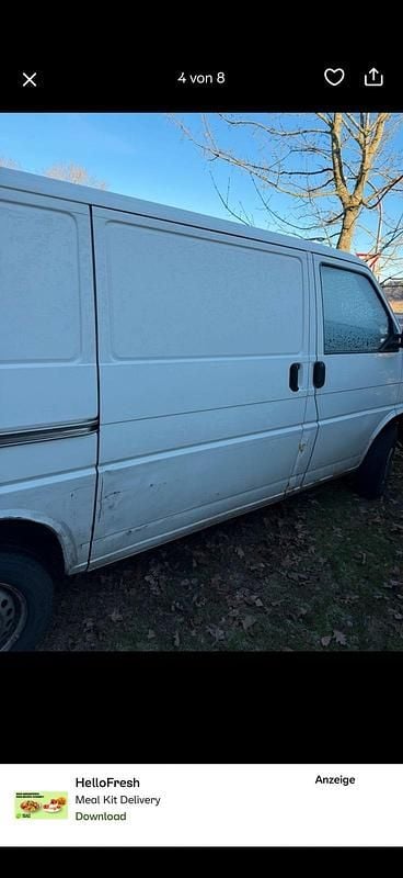 Gebraucht VW Transporter 69 PS (50 kW) 2001 Weiß Van