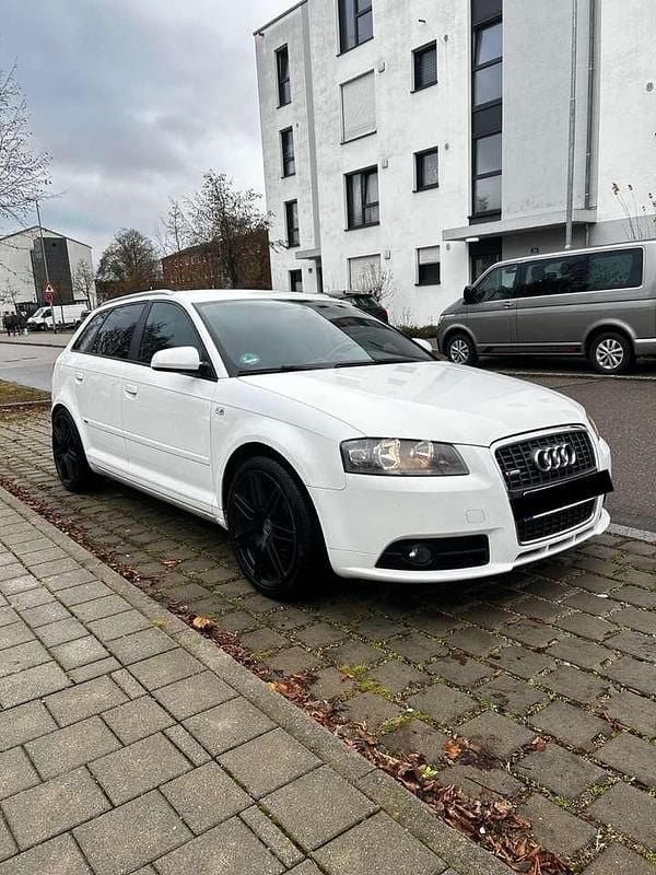 Weiß Gebraucht 2008 Audi A3 S-Line Kleinwagen | 6.000 € (Fairer Preis) - Bild 1/4