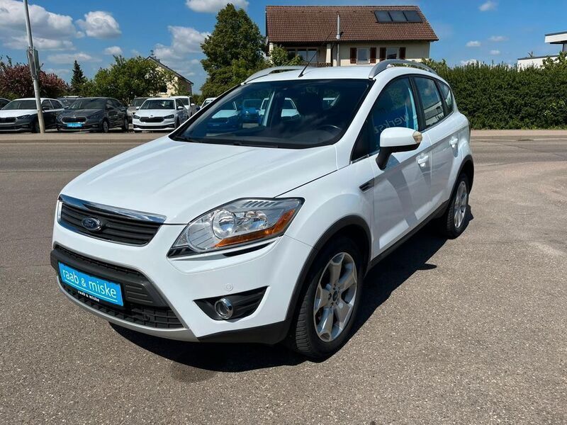 Weiß Gebraucht 2009 Ford Kuga Titanium SUV | 8.690 € (Etwas zu teuer) - Bild 1/4