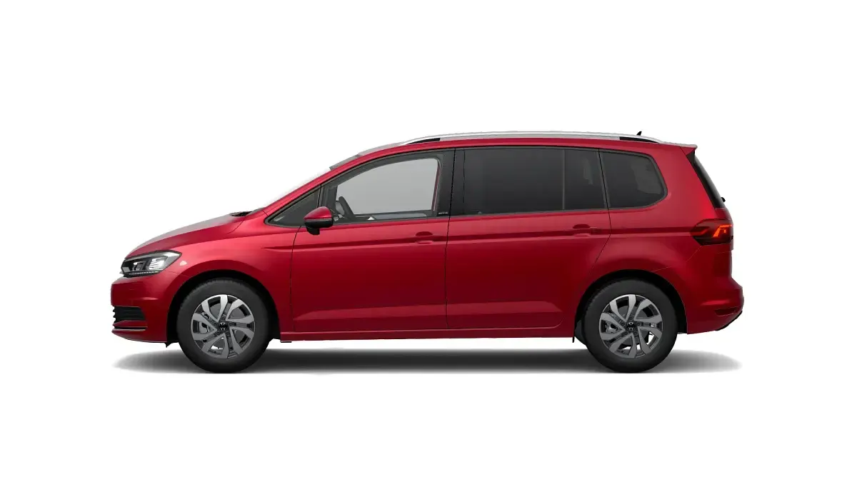 Gebraucht VW Touran Active 150 PS (110 kW) 2023 Kings red (rot) Van / Kleinbus