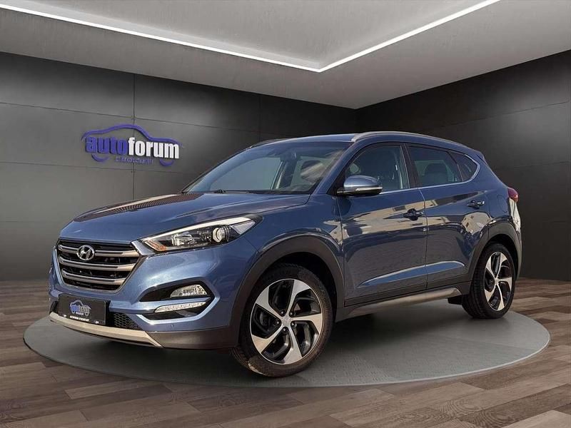 Second-hand Hyundai Tucson Style 177 CP (130 kW) 2018 Albastru SUV