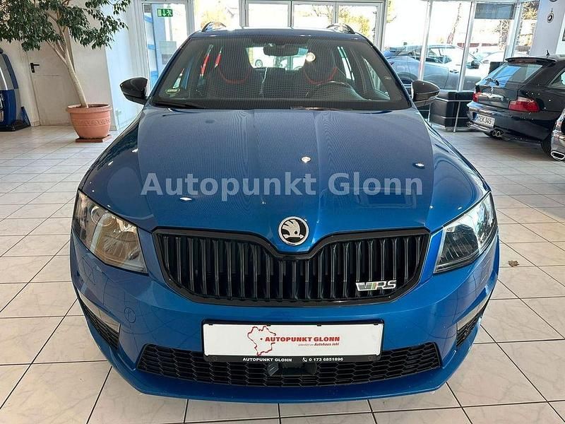 Gebraucht Skoda Octavia RS 184 PS (135 kW) 2016 Blau Kleinwagen