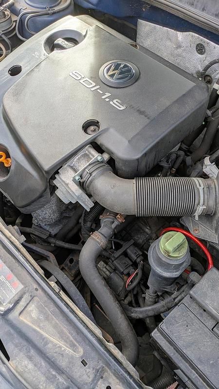 Gebraucht VW Caddy 64 PS (47 kW) 1998 Blau Van / Kleinbus