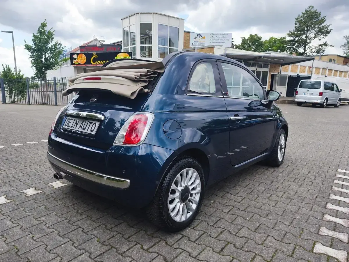 Gebraucht Fiat 500C 69 PS (50 kW) 2015 Blau Cabrio