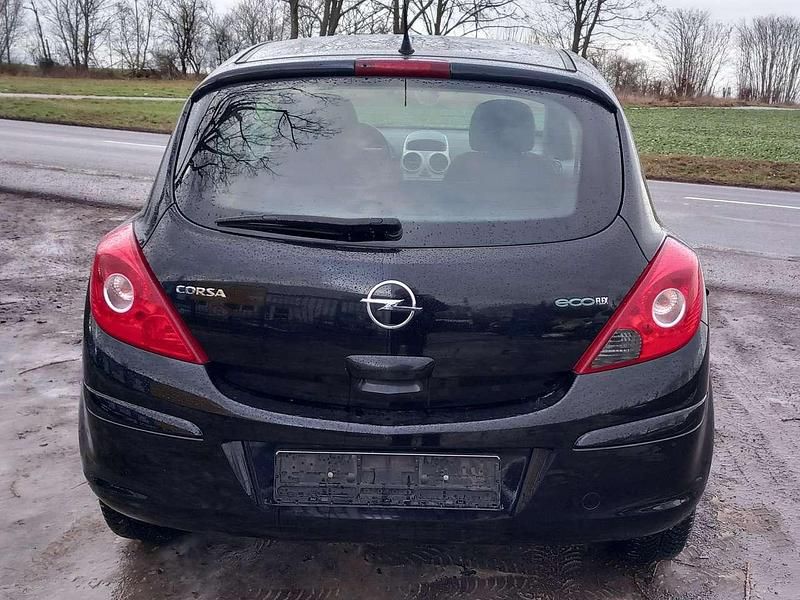 Gebraucht Opel Corsa Eco 60 PS (44 kW) 2009 Schwarz Limousine