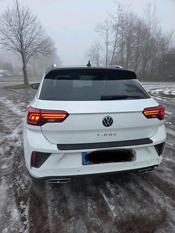 Gebraucht VW T-Roc R 150 PS (110 kW) 2023 Weiß SUV