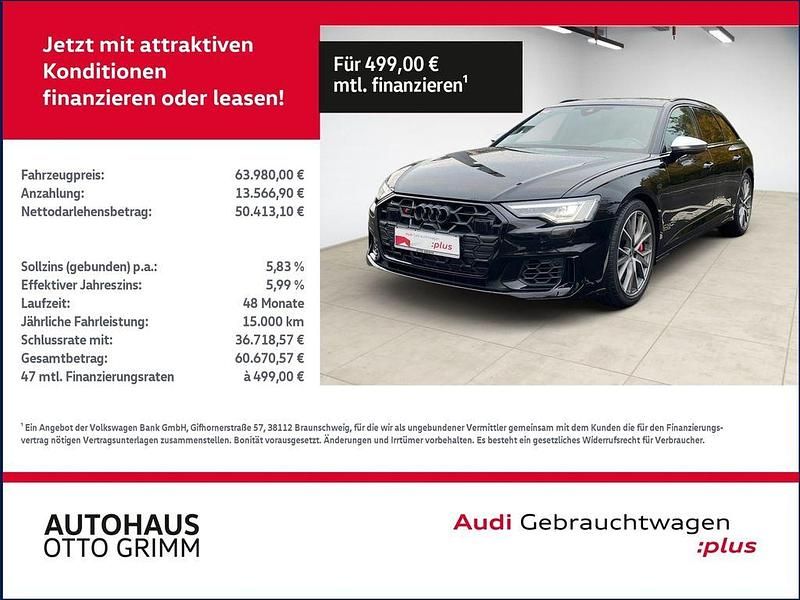 Gebraucht Audi S6 Ambiente 344 PS (253 kW) 2024 Brillantschwarz Kombi