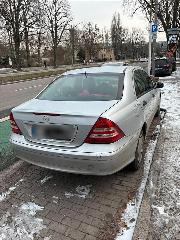 Gebraucht Mercedes C180 2007 Silber Limousine