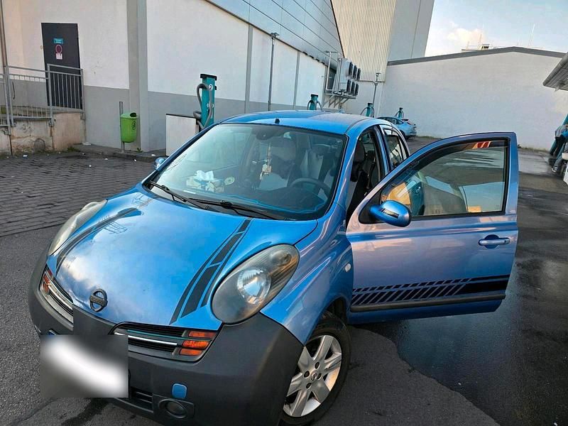 Gebraucht Nissan Micra 88 PS (64 kW) 2003 Blau Kleinwagen