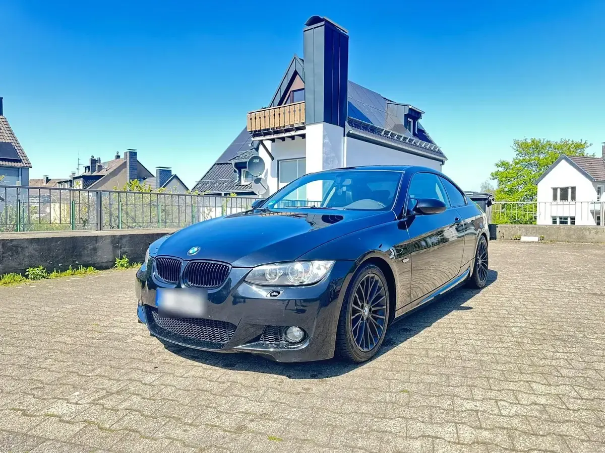 Gebraucht BMW 320 M Sport 2009 Schwarz Coupé