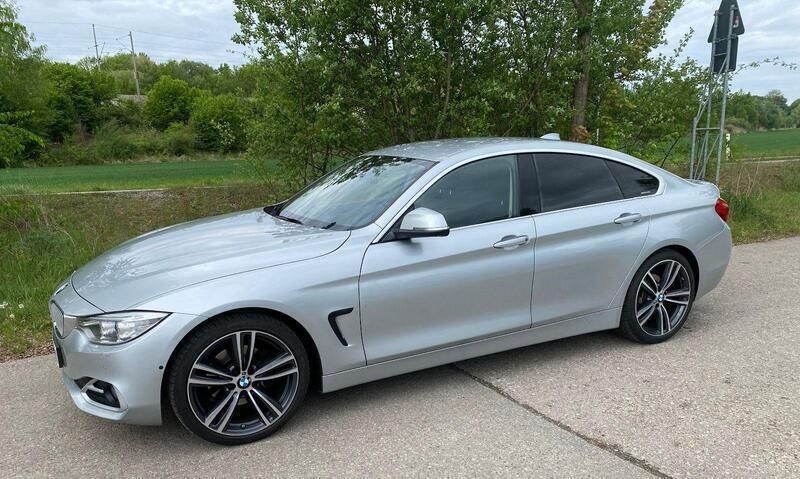 Silber Gebraucht 2015 BMW 420 Gran Coupé Sport Line Coupé | 19.500 € (Fairer Preis) - Bild 1/4