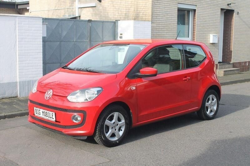 Rot Gebraucht 2013 VW up! move up! Kleinwagen | 2.650 € - Bild 1/4