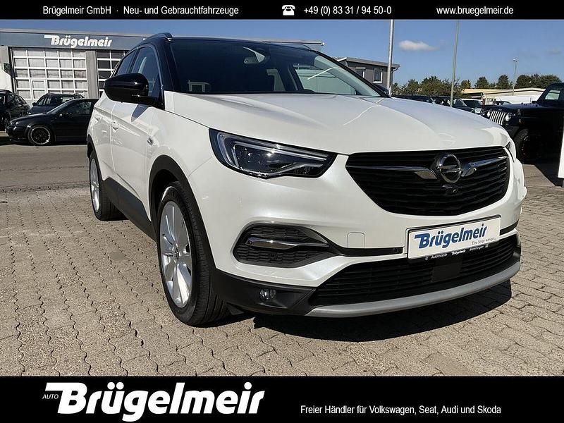 Perlmutt weiss Gebraucht 2020 Opel Grandland X Ultimate SUV | 20.690 € (Fairer Preis) - Bild 1/4