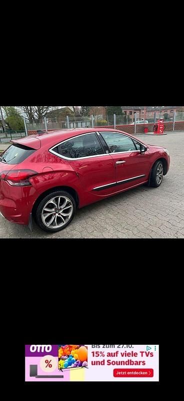 Gebraucht Citroën DS4 110 PS (80 kW) 2011 Rot Kleinwagen