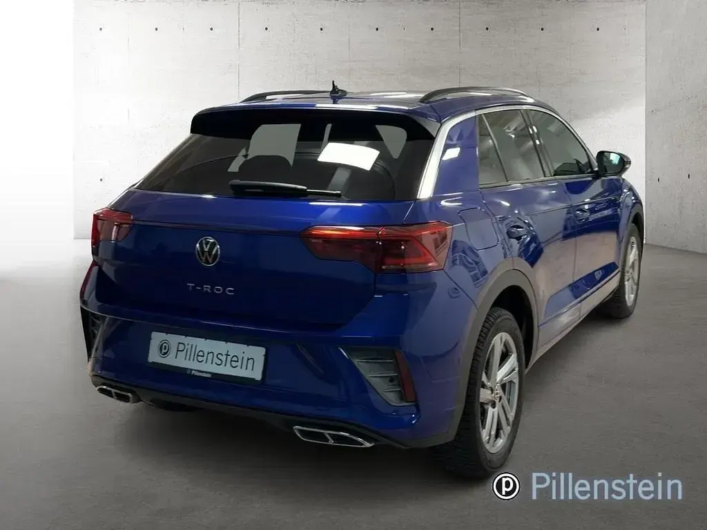 Gebraucht VW T-Roc R-line 150 PS (110 kW) 2022 Blaulapiz blue metallic SUV