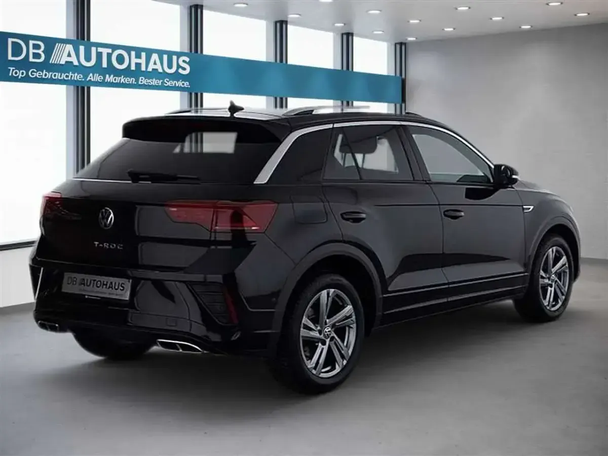 Gebraucht VW T-Roc R-line 150 PS (110 kW) 2024 Schwarz SUV