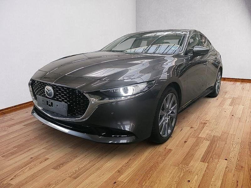 Machine gray Gebraucht 2025 Mazda 3 Exclusive Limousine | 27.500 € (Teuer) - Bild 1/4