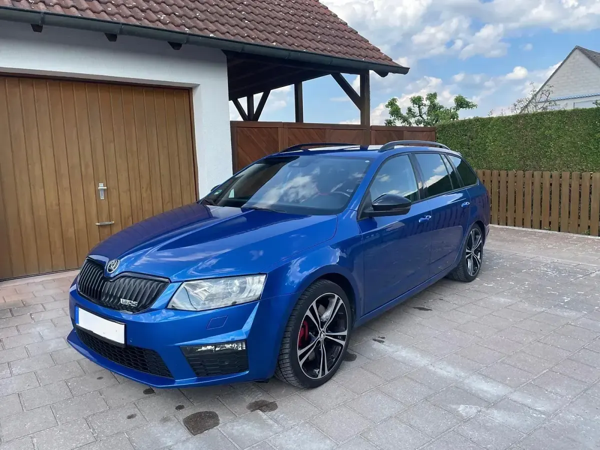 Gebraucht Skoda Octavia RS 2016 Blau Kombi