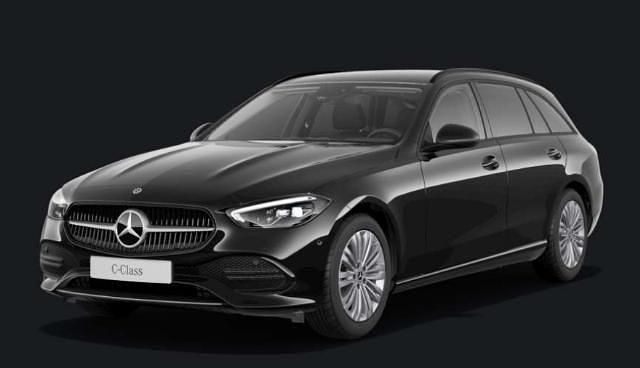 Schwarz Gebraucht 2021 Mercedes C220 Limousine | 21.490 € (Superpreis) - Bild 1/4