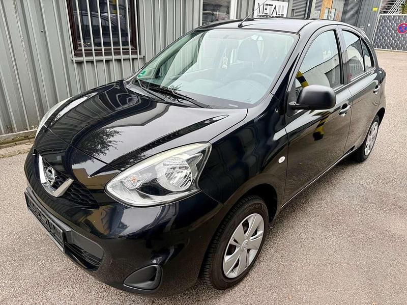 Schwarz Gebraucht 2016 Nissan Micra Visia Kleinwagen | 5.300 € (Fairer Preis) - Bild 1/4