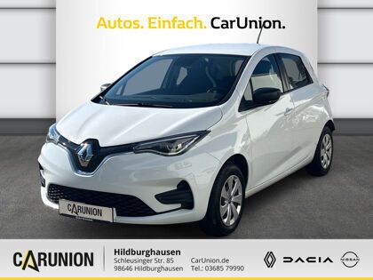 Arktis weiß Gebraucht 2020 Renault Zoe Life Kleinwagen | 13.590 € (Teuer) - Bild 1/4