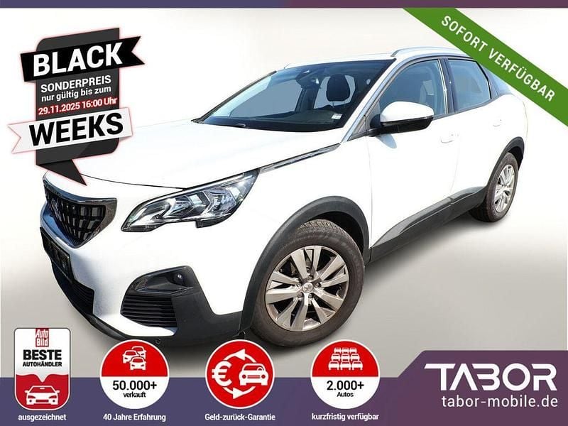 Weiss Gebraucht 2017 Peugeot 3008 Active SUV | 12.788 € (Fairer Preis) - Bild 1/4