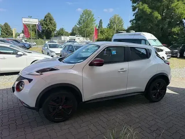 Gebraucht Nissan Juke Acenta 117 PS (86 kW) 2018 Weiß SUV