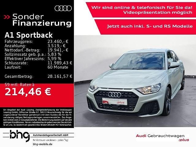 Gebraucht 2024 Audi A1 Sportback S-Line Kleinwagen | 23.460 € (Guter Preis) - Bild 1/4