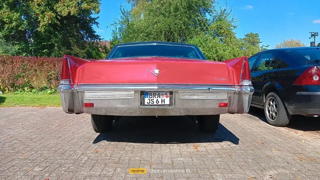 Gebraucht Cadillac Coupé DeVille 375 PS (275 kW) 1969 Rot Coupé