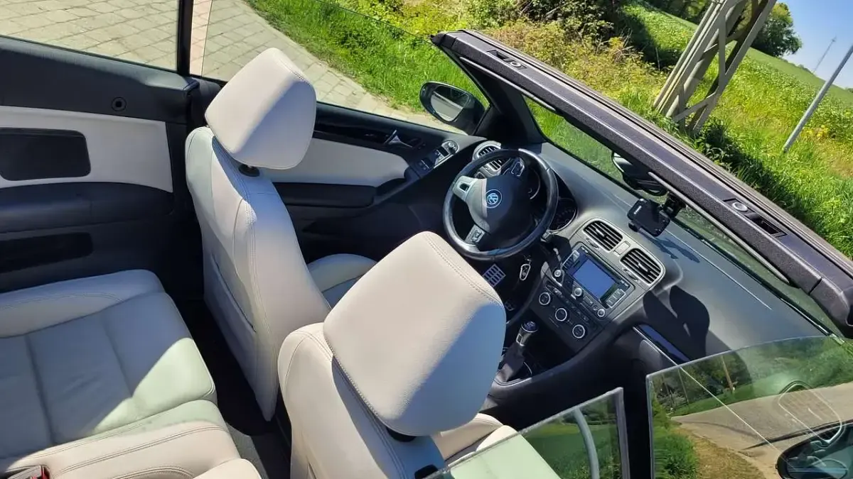 Brugt VW Golf Cabriolet 105 HK (77 kW) 2012 Blå Cabriolet
