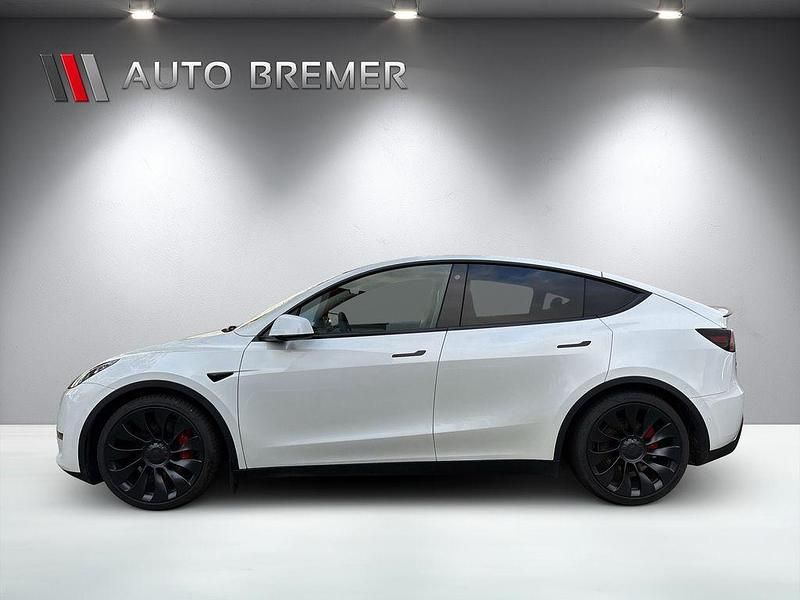 Gebraucht Tesla Model Y Performance 392 kW (534 PS) 2022 Weiß SUV