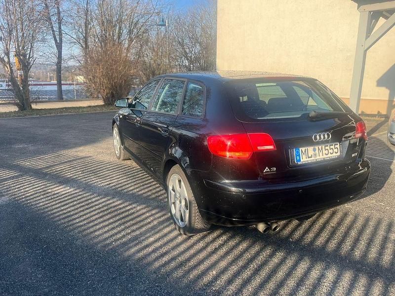 Gebraucht Audi A3 Ambiente 160 PS (117 kW) 2008 Schwarz Kleinwagen