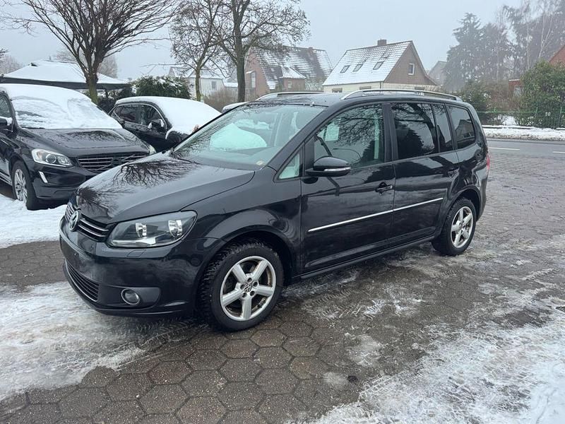 Gebraucht VW Touran Highline 140 PS (102 kW) 2013 Schwarz Van / Kleinbus
