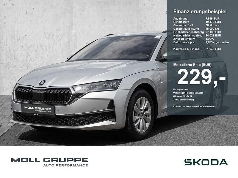 Silber Neu 2025 Skoda Octavia Selection Kombi | 31.940 € (Guter Preis) - Bild 1/4