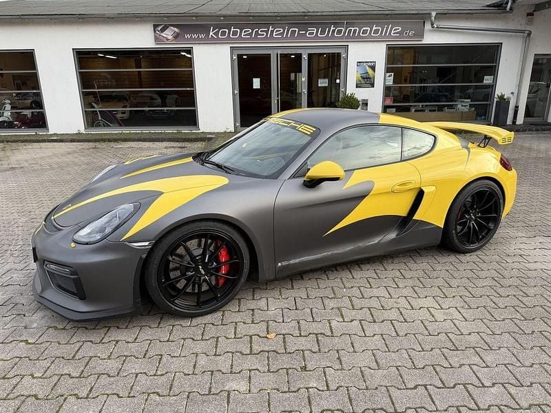 Gelb Gebraucht 2016 Porsche Cayman GT4 Coupé | 79.500 € (Superpreis) - Bild 1/4