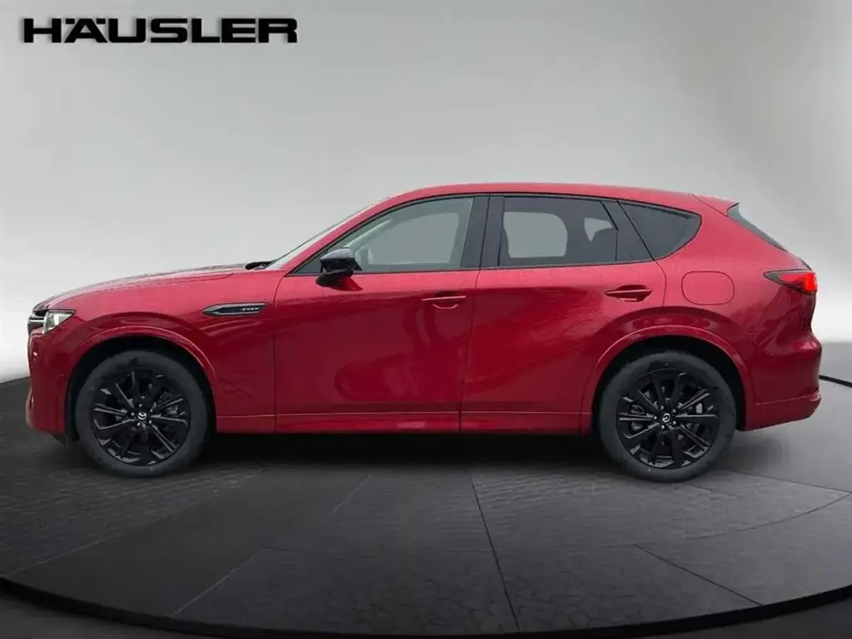 Gebraucht Mazda CX-60 Homura-Line 326 PS (239 kW) 2022 Magmarot metallic SUV