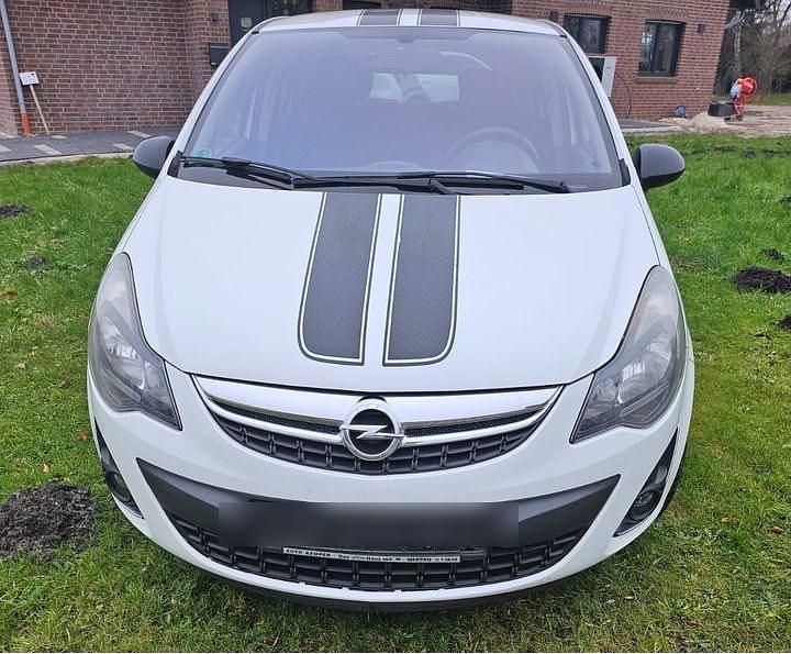 Weiß Gebraucht 2013 Opel Corsa Kleinwagen | 3.900 € (Fairer Preis) - Bild 1/4