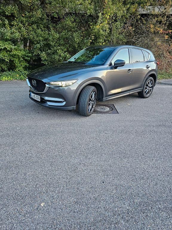 Grau Gebraucht 2018 Mazda CX-5 Sports-Line SUV | 20.600 € (Fairer Preis) - Bild 1/4